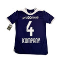 RSC ANDERLECHT 2019/20 HOME SHIRT - #4 KOMPANY (SIZE M)