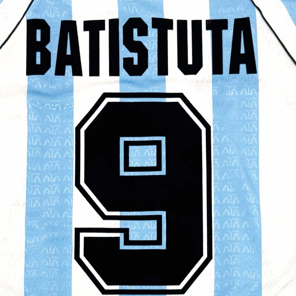 ARGENTINA 1996/97 HOME SHIRT – #9 BATISTUTA (SIZE M)