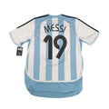 ARGENTINA 2006/07 HOME SHIRT - #19 MESSI (SIZE L)