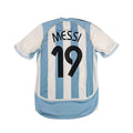 ARGENTINA 2006/07 HOME SHIRT - #19 MESSI (SIZE S)