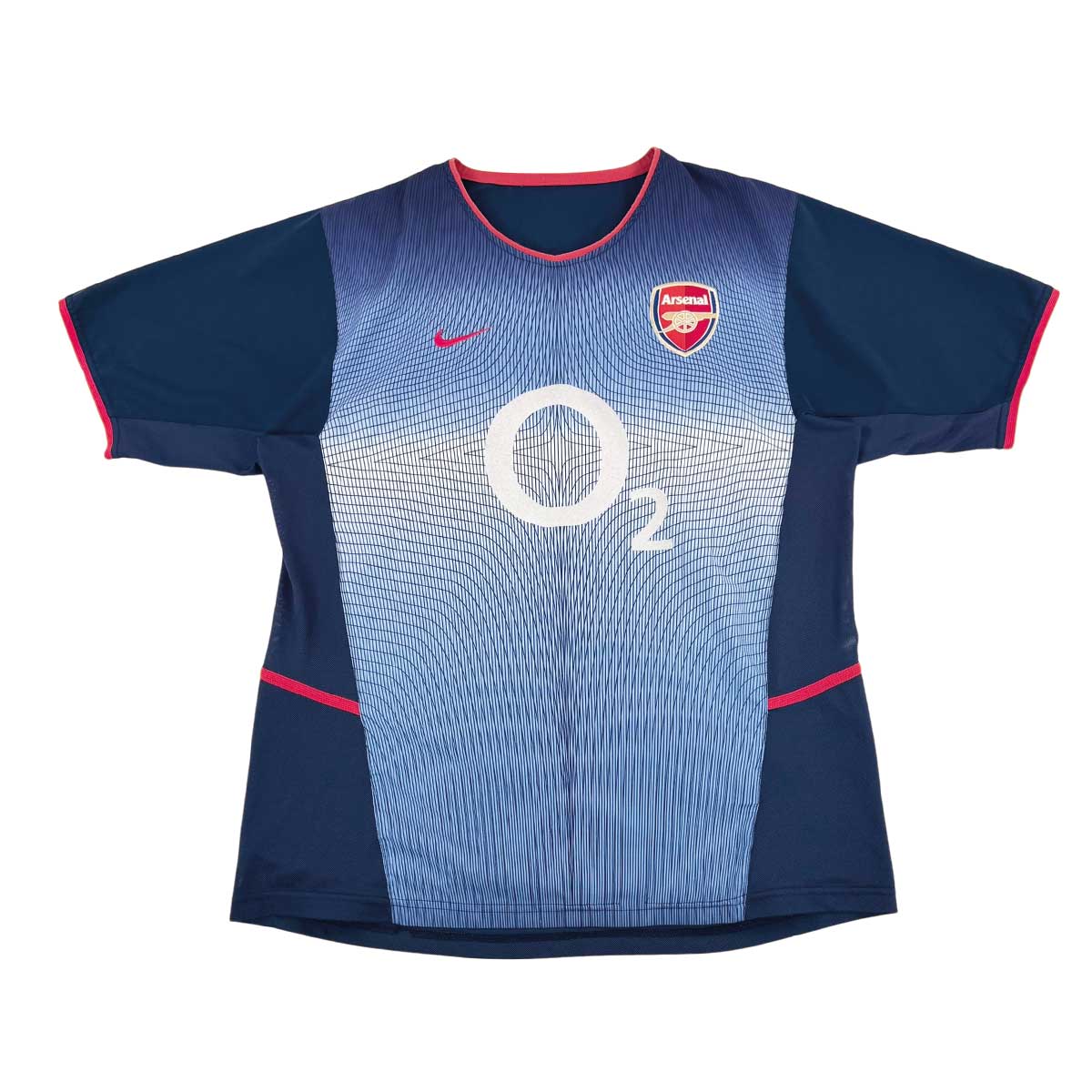 ARSENAL 2002/03 AWAY SHIRT - #14 HENRY (SIZE L)