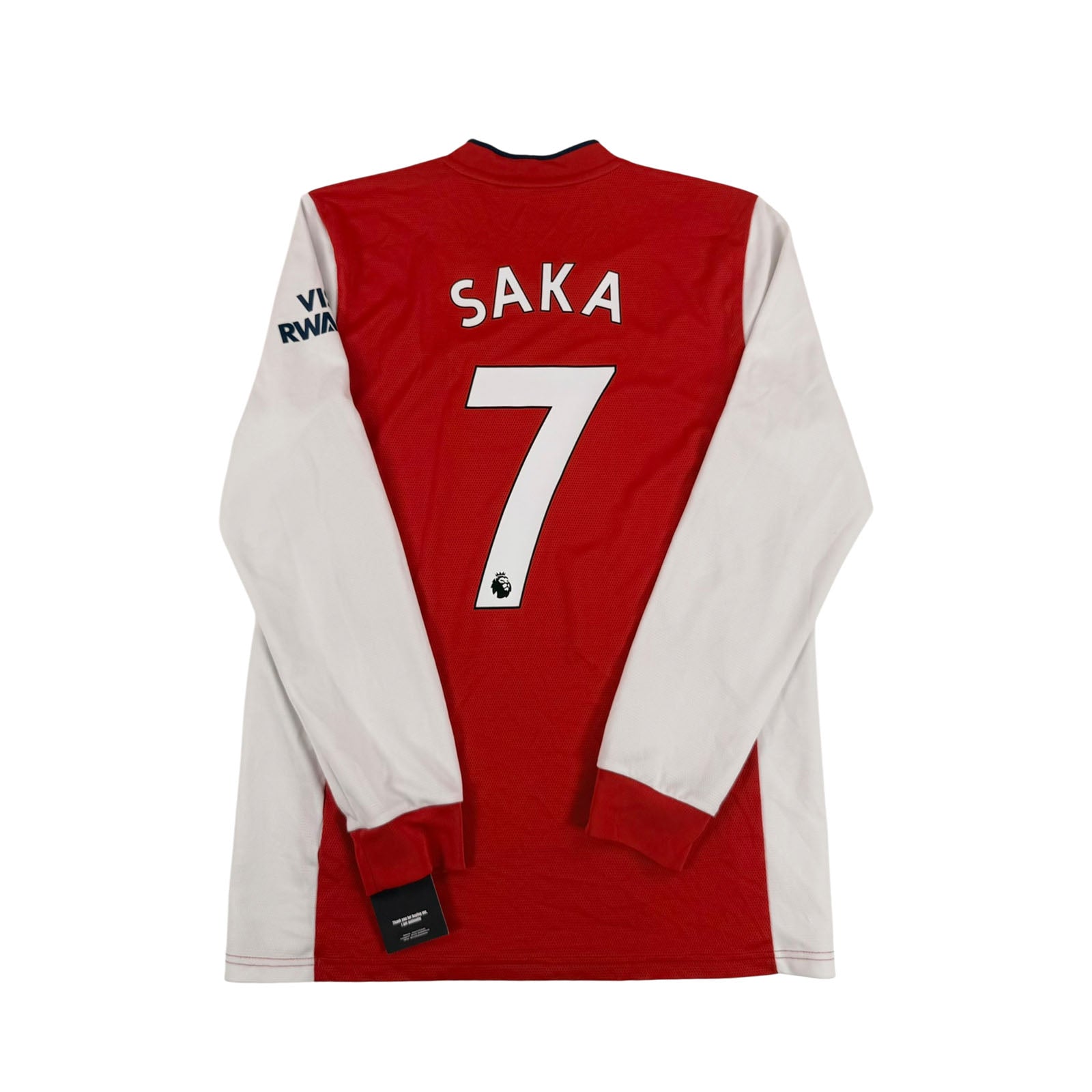 Arsenal 2021_22 home shirt Saka