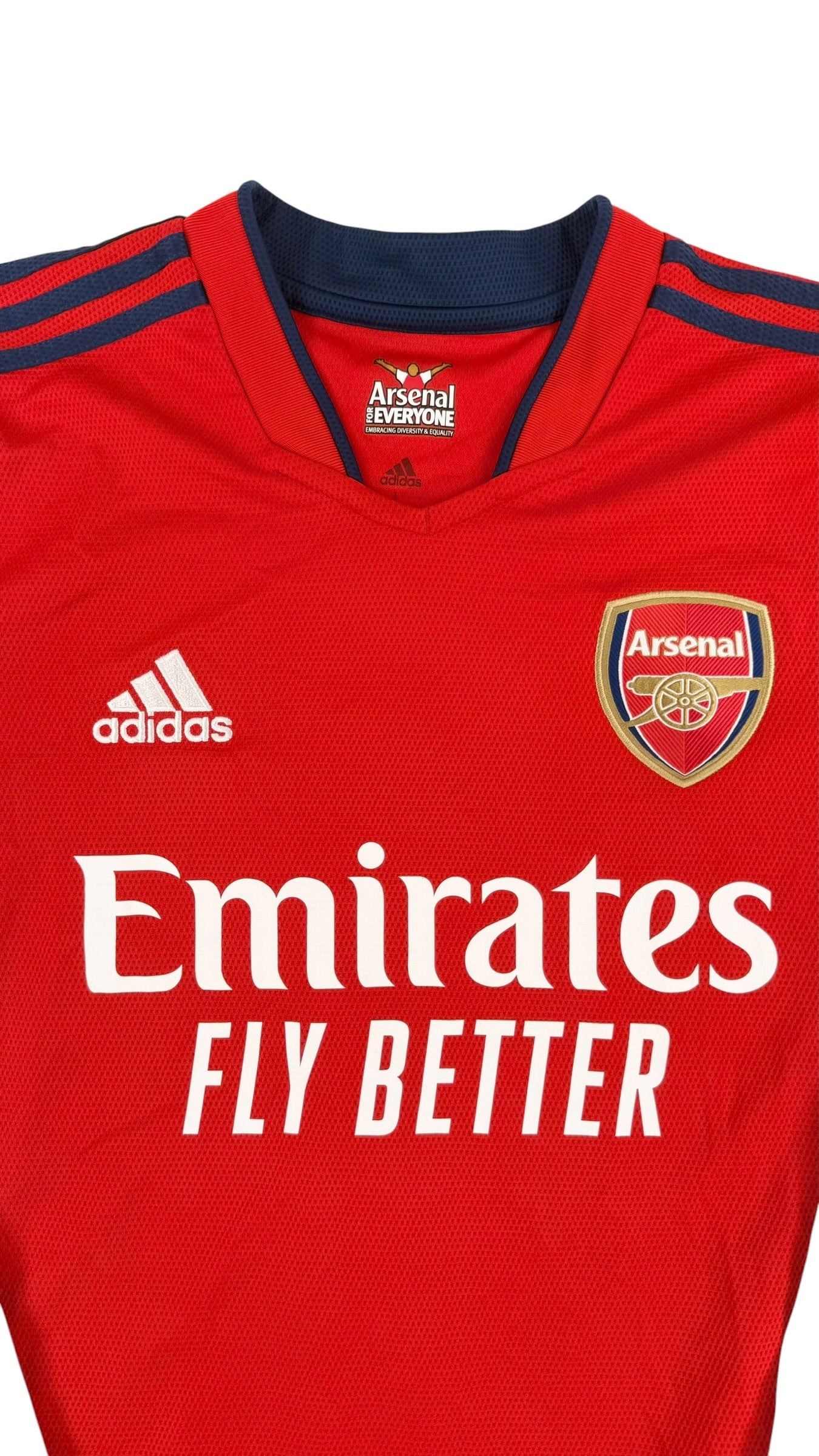 ARSENAL 2021/22 HOME SHIRT L/S - #7 SAKA (SIZE L)