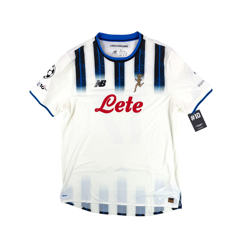 ATALANTA 2025/26 AWAY SHIRT - MATCH ISSUED VS UNION SAINT-GILLOISE #17 DE KETELAERE