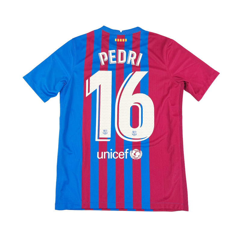 FC BARCELONA 2021/22 HOME SHIRT - #16 PEDRI