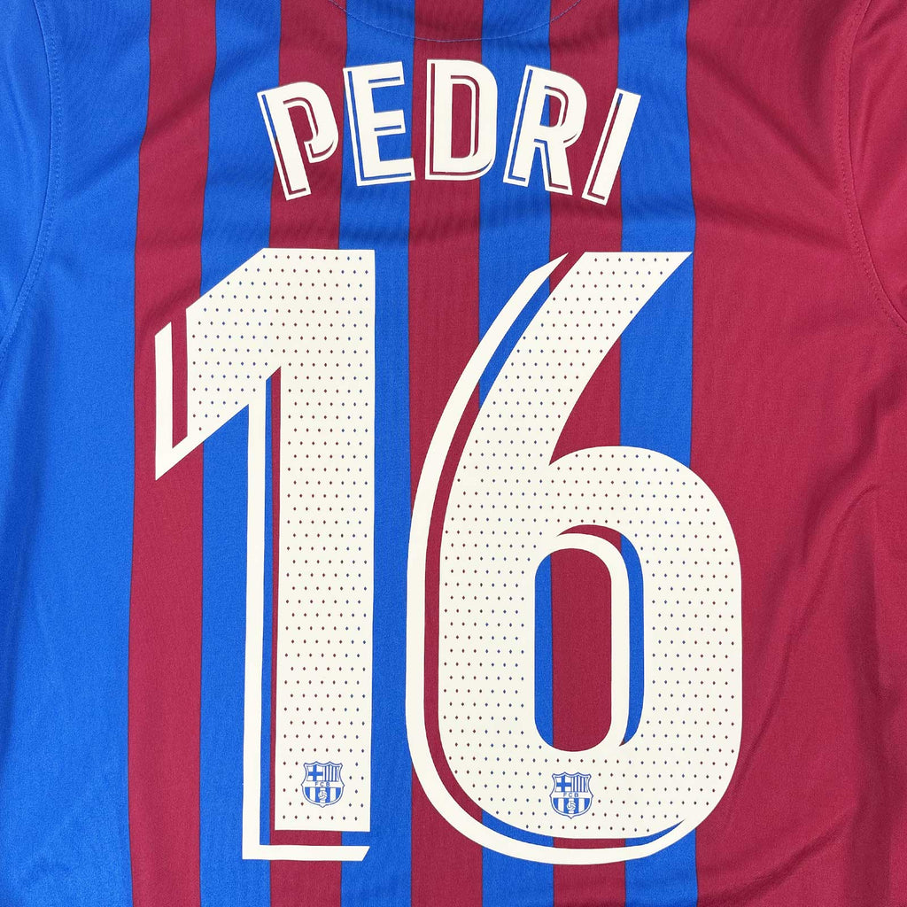 FC BARCELONA 2021/22 HOME SHIRT - #16 PEDRI