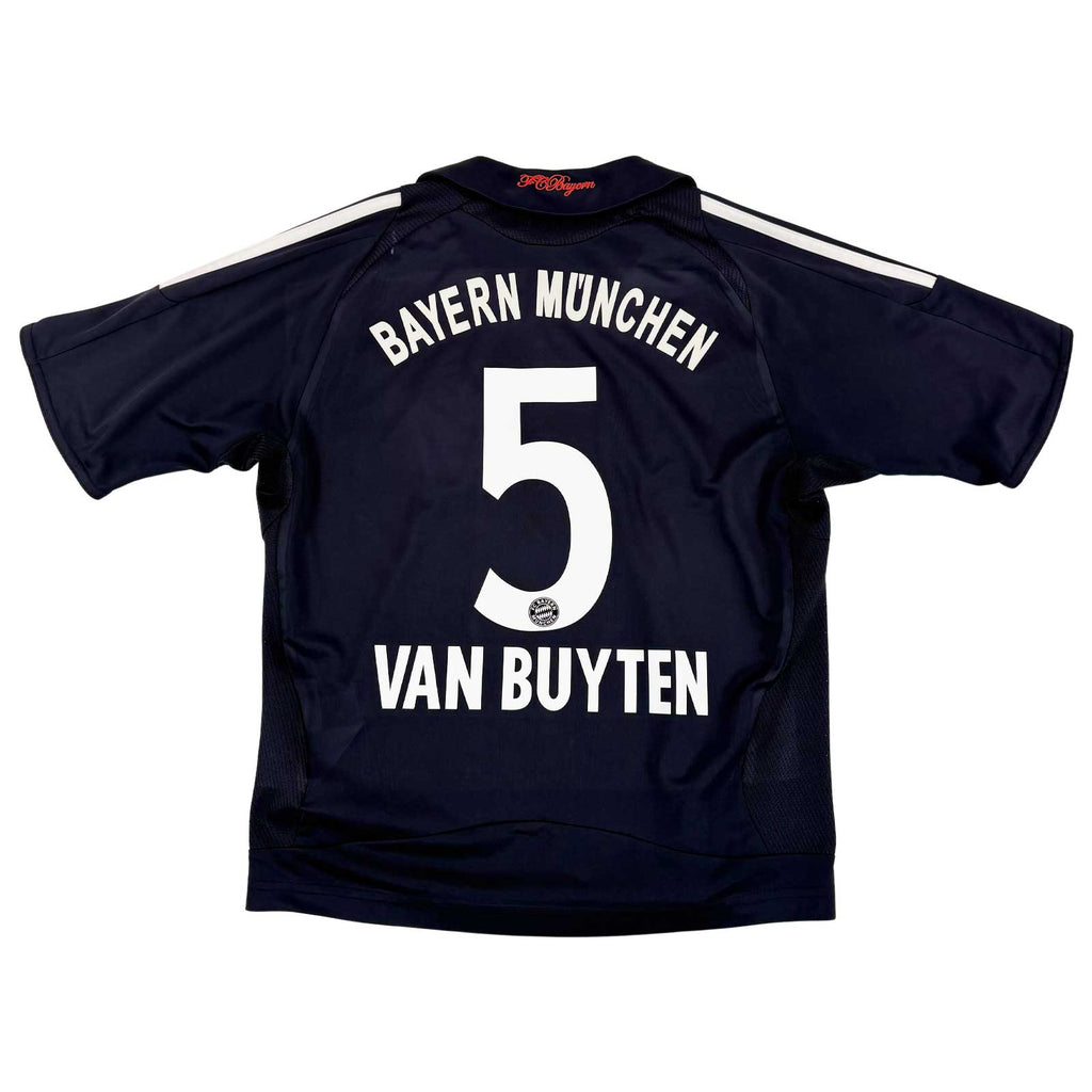 FC BAYERN MUNICH 2008/09 AWAY SHIRT - #5 VAN BUYTEN