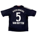 FC BAYERN MUNICH 2008/09 AWAY SHIRT - #5 VAN BUYTEN