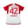 FC BAYERN MUNICH 2023/24 HOME SHIRT - #42 MUSIALA