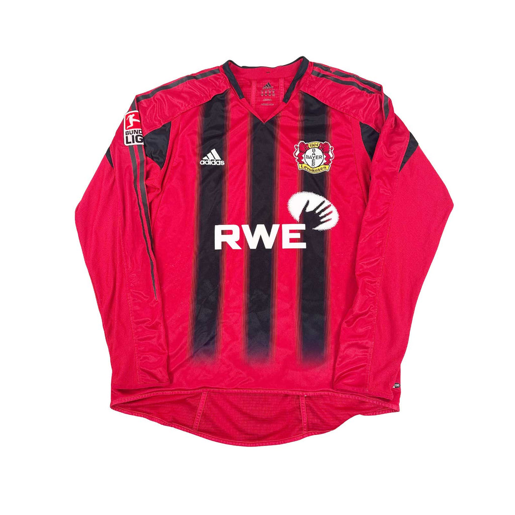 BAYER 04 LEVERKUSEN 2005/06 HOME SHIRT - #19 BABIC 