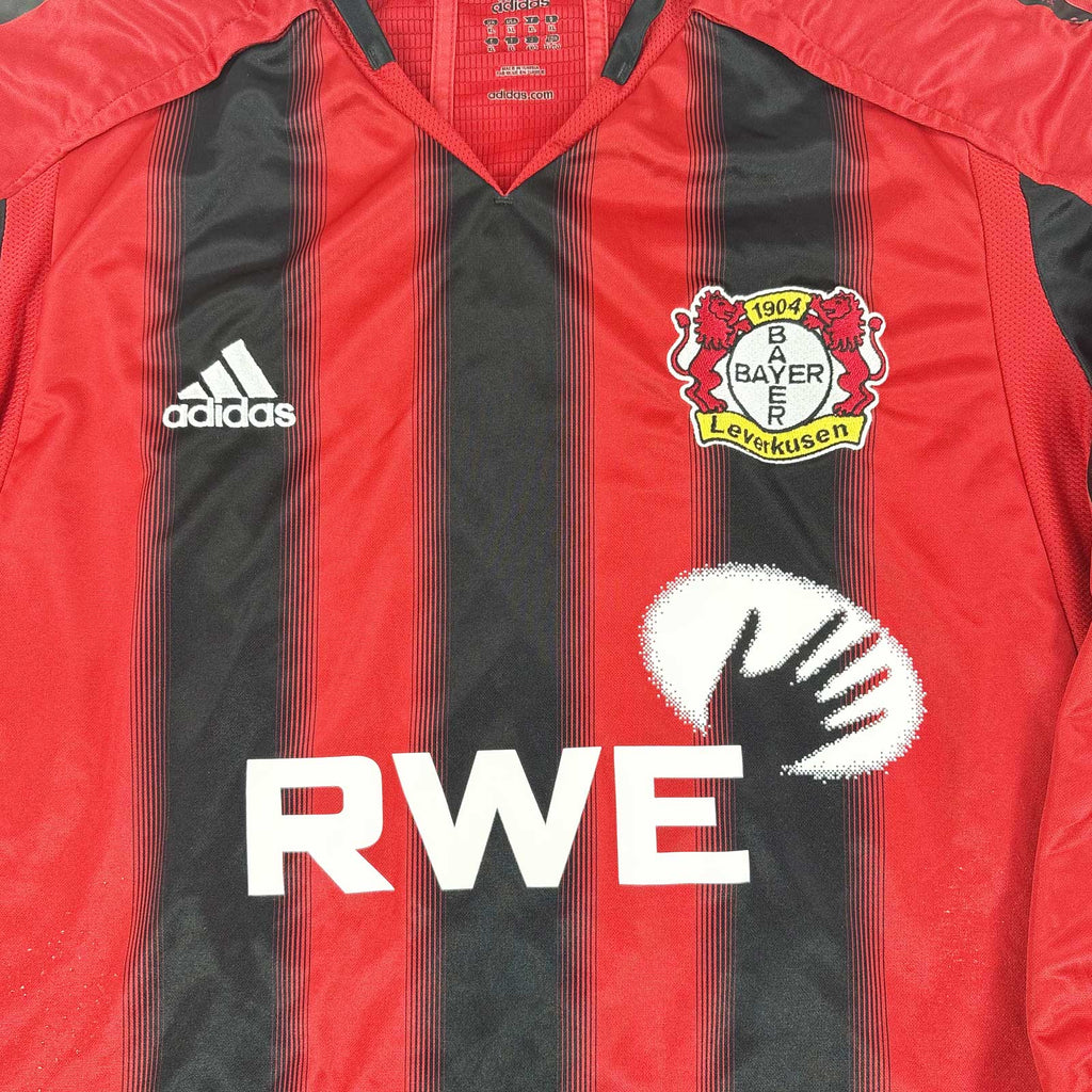 BAYER 04 LEVERKUSEN 2005/06 HOME SHIRT - #19 BABIC 