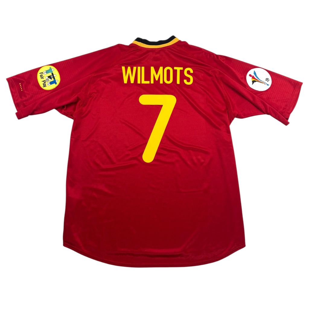 BELGIUM 2000 HOME SHIRT - #7 WILMOTS