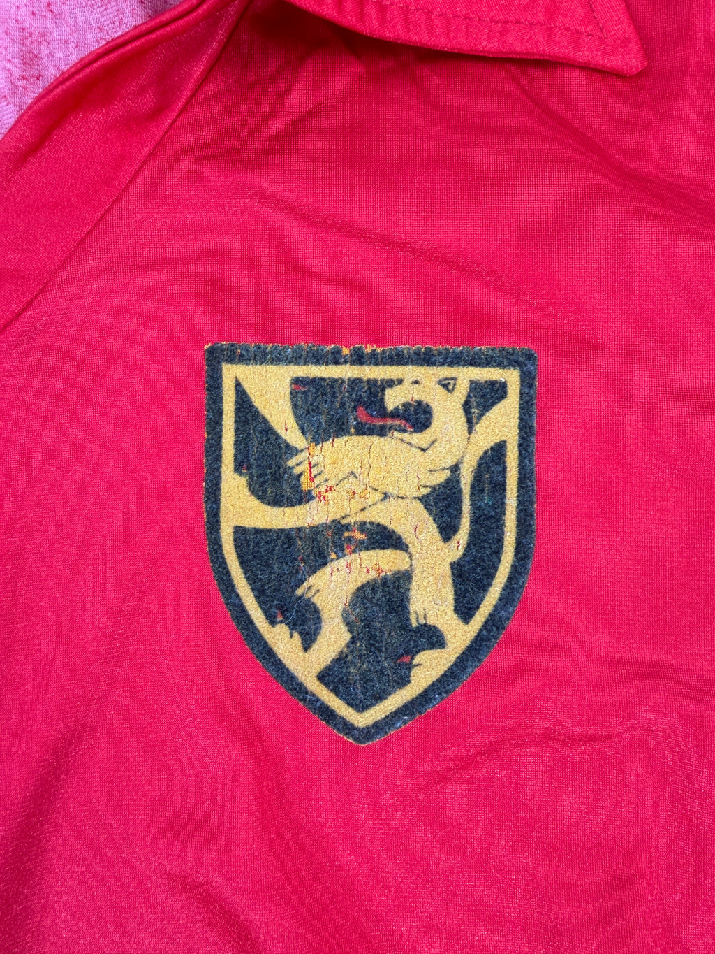 BELGIUM 1980 HOME SHIRT - MATCHWORN/ISSUED EUROS 1980 #3 MILLECAMPS
