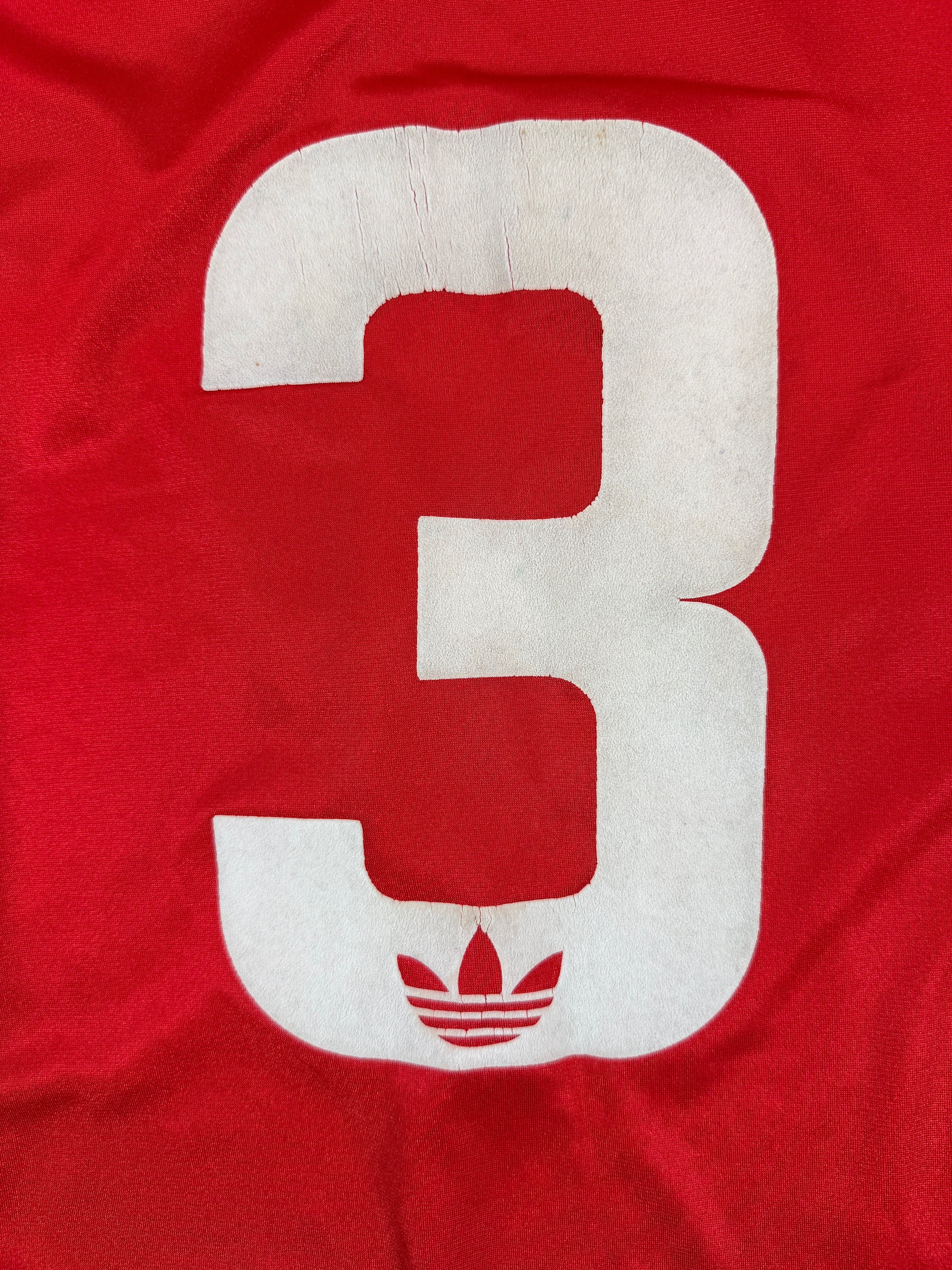 BELGIUM 1980 HOME SHIRT - MATCHWORN/ISSUED EUROS 1980 #3 MILLECAMPS