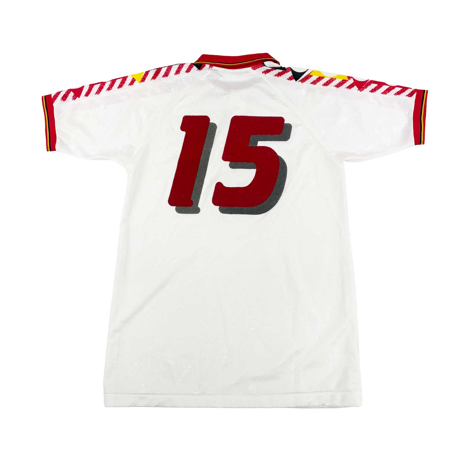 BELGIUM 1994/95 AWAY SHIRT PLAYER ISSUE (SIZE L/XL)