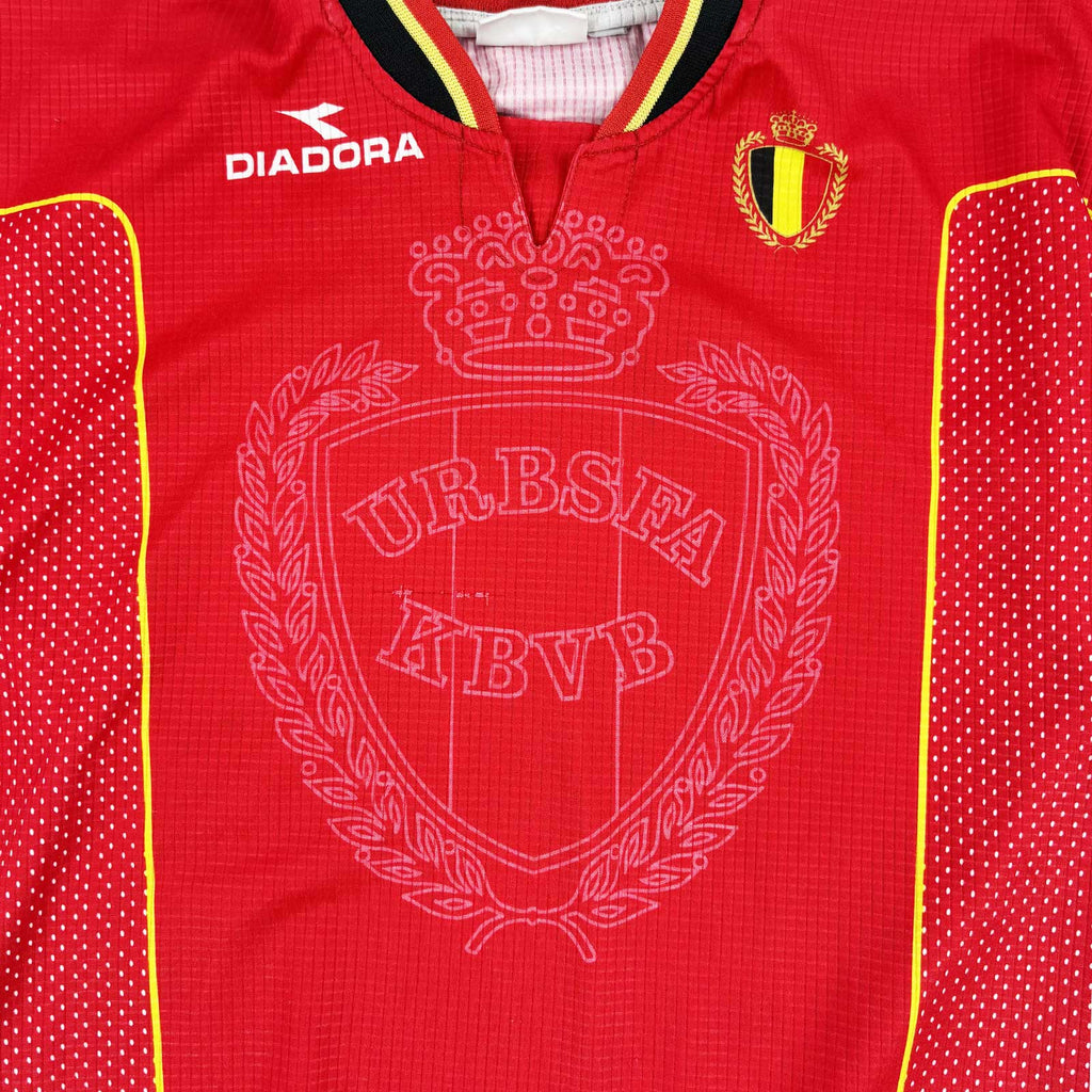 BELGIUM 1996/98 HOME SHIRT 