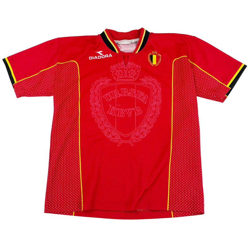 BELGIUM 1996/98 HOME SHIRT 