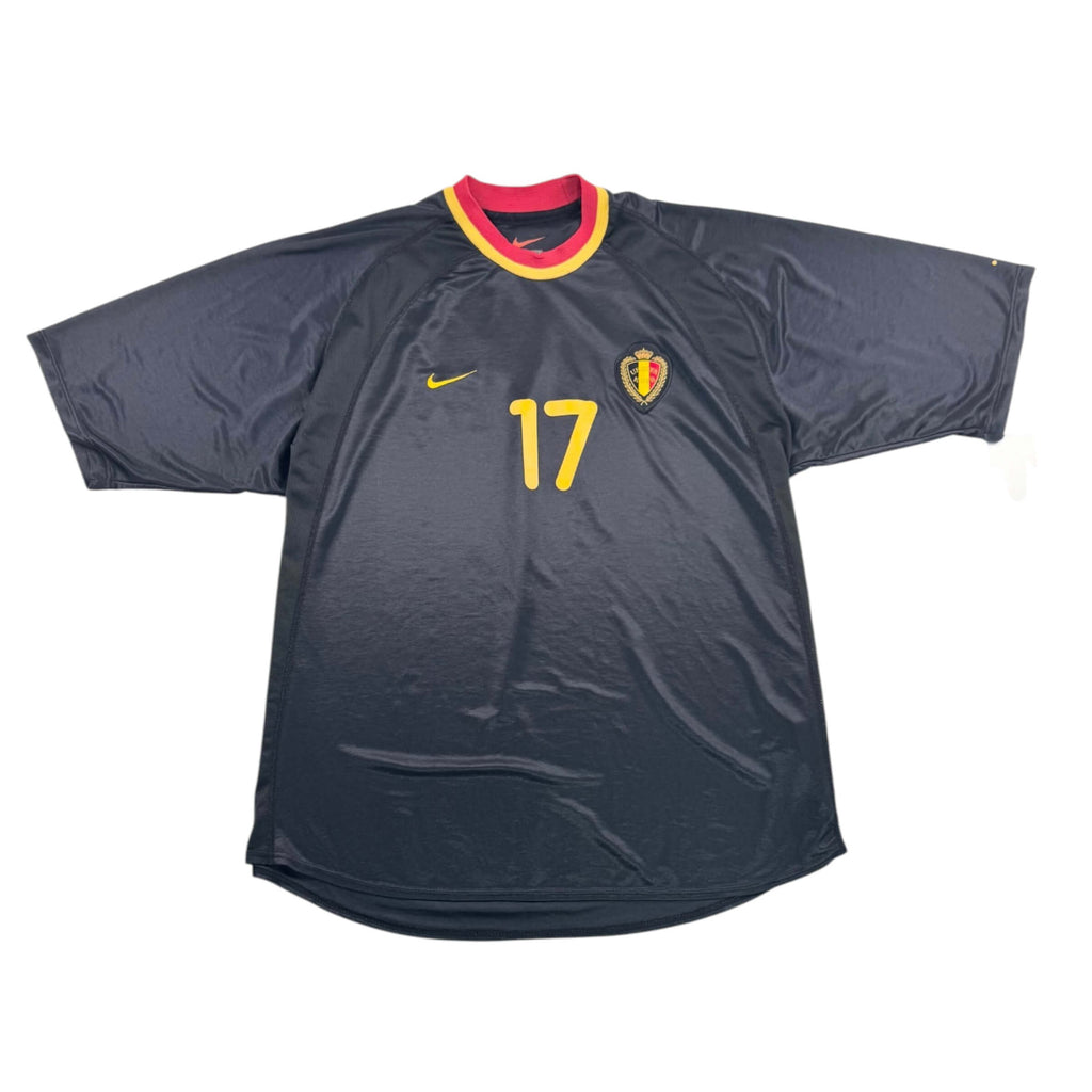 BELGIUM 2000/02 AWAY SHIRT #17