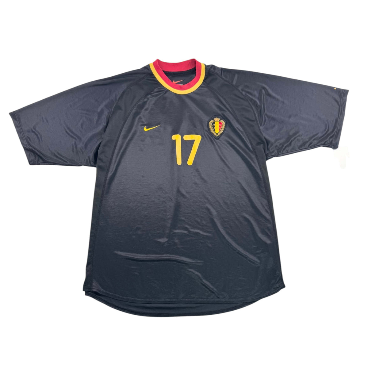 BELGIUM 2000/02 AWAY SHIRT #17