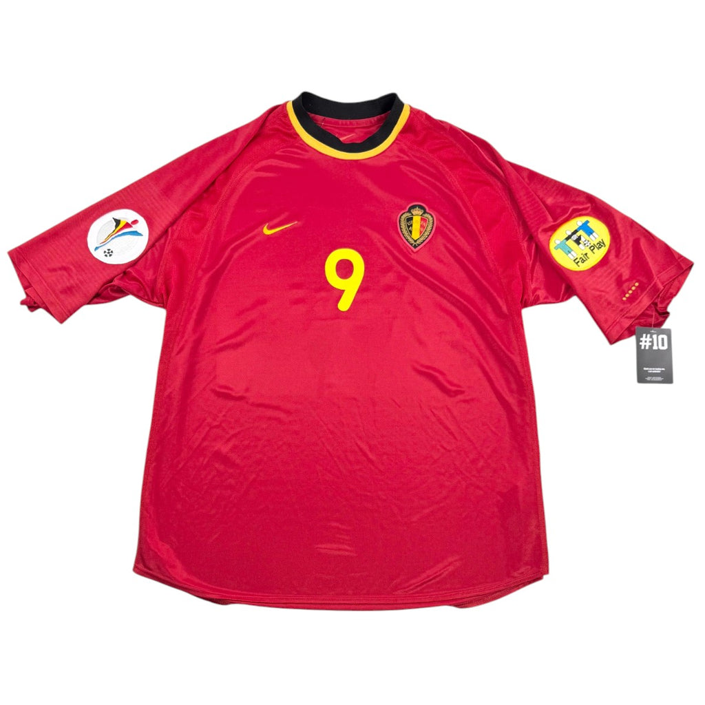 BELGIUM 2000 HOME SHIRT - #9 MPENZA