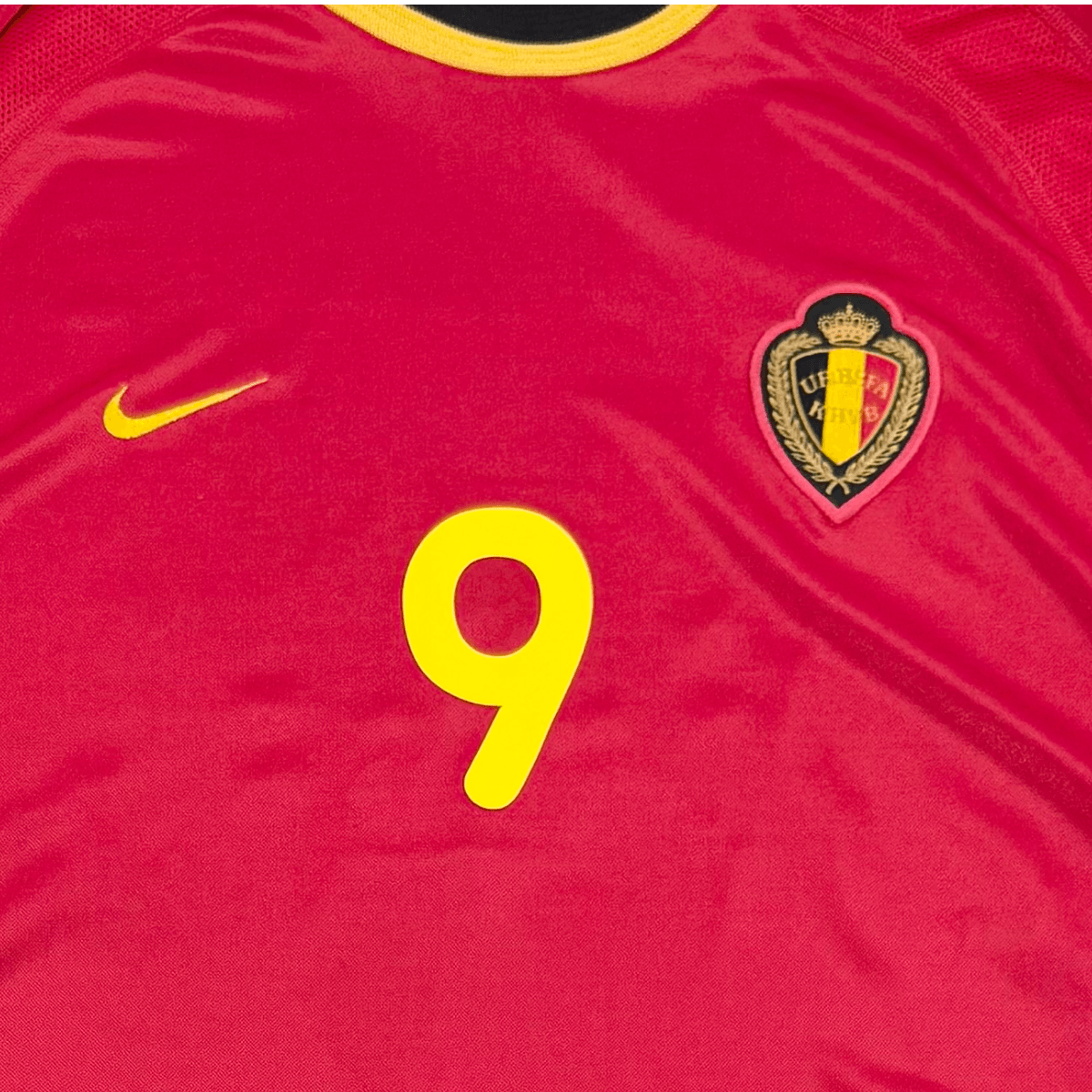BELGIUM 2000 HOME SHIRT - #9 MPENZA