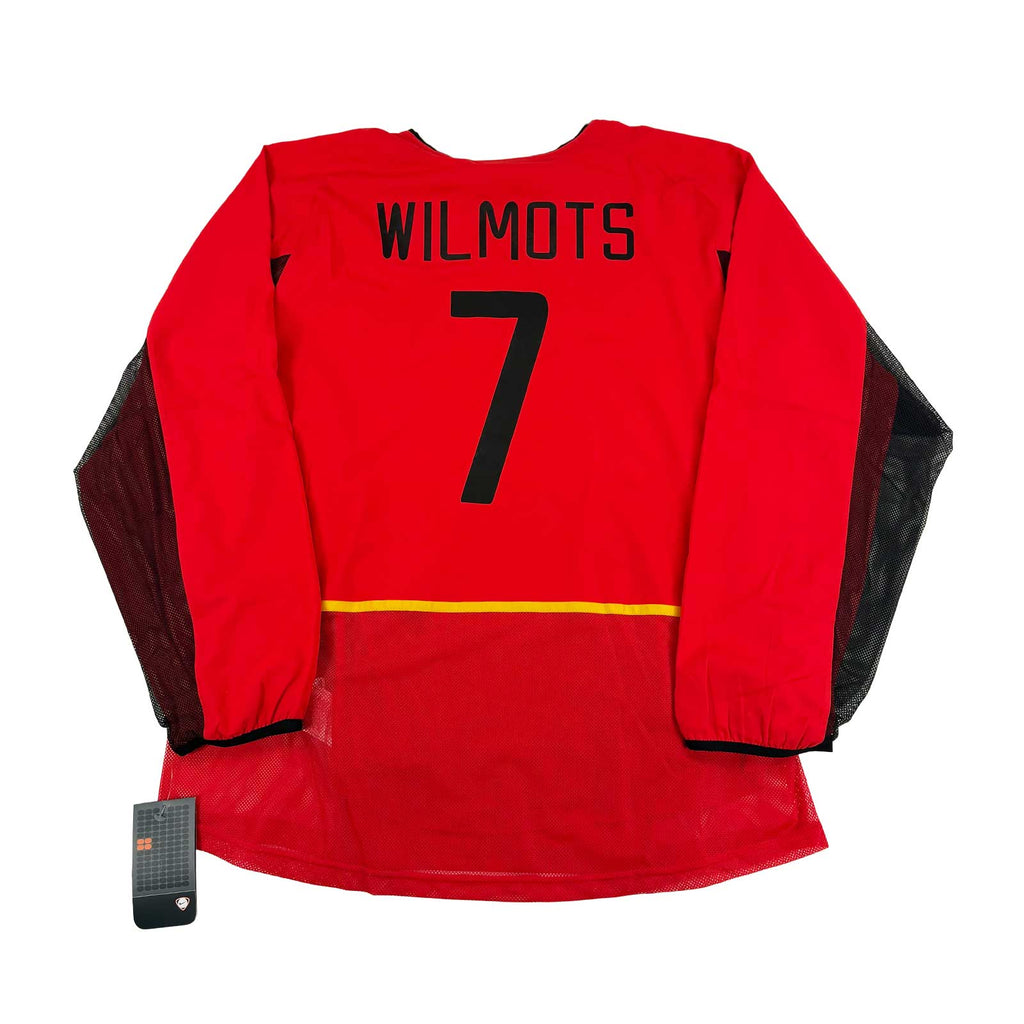 BELGIUM 2002/04 HOME SHIRT - #7 WILMOTS