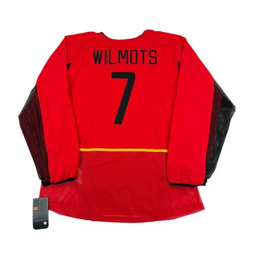BELGIUM 2002/04 HOME SHIRT - #7 WILMOTS