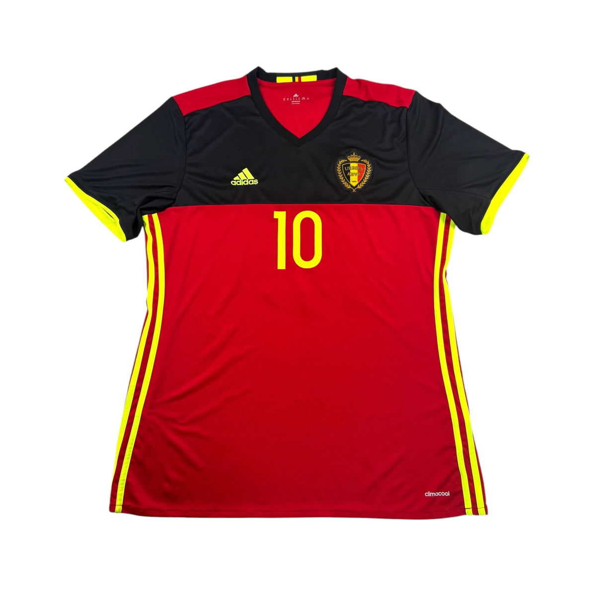BELGIUM 2016/17 HOME SHIRT - #10 HAZARD