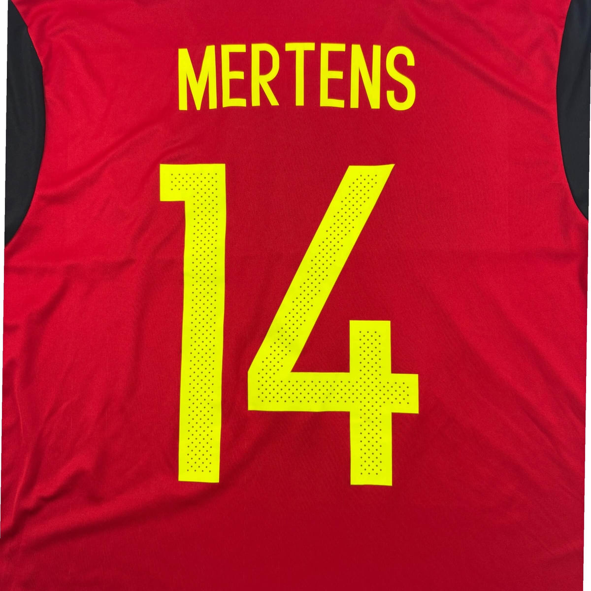 BELGIUM 2016 HOME SHIRT - #14 MERTENS 