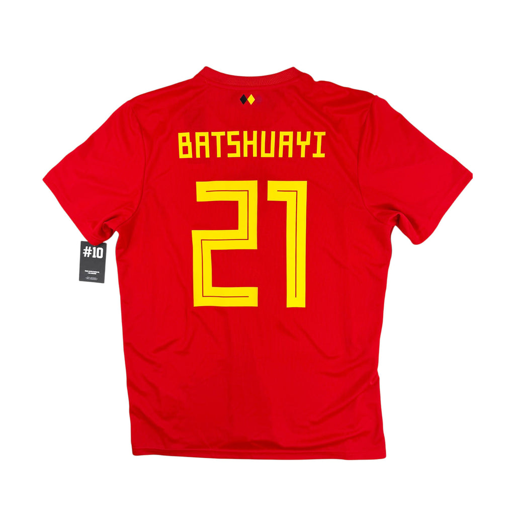 BELGIUM 2018/19 HOME SHIRT #21 BATSHUAYI