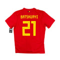 BELGIUM 2018/19 HOME SHIRT #21 BATSHUAYI