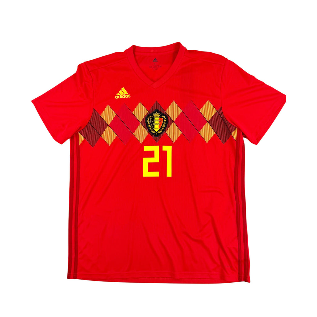 BELGIUM 2018/19 HOME SHIRT #21 BATSHUAYI