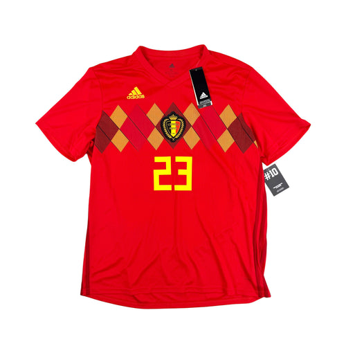BELGIUM 2018/19 HOME SHIRT #23 DENDONCKER