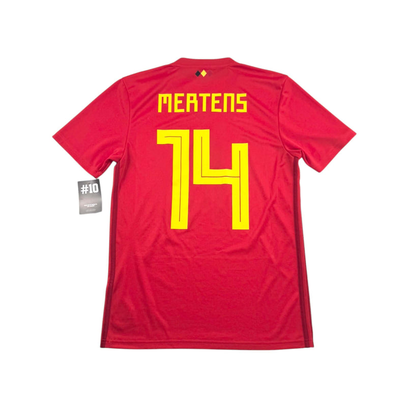 BELGIUM 2018/19 HOME SHIRT - #14 MERTENS