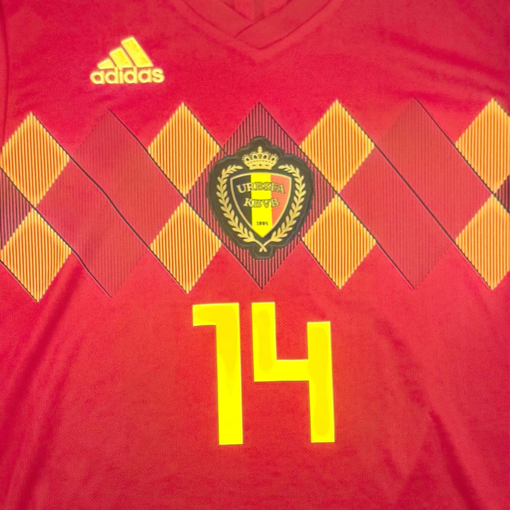 BELGIUM 2018/19 HOME SHIRT - #14 MERTENS