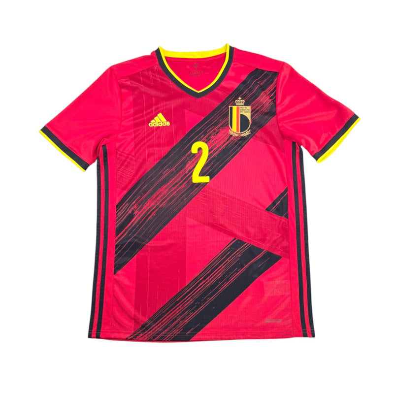 BELGIUM 2020/21 HOME SHIRT - #2 ALDERWEIRELD