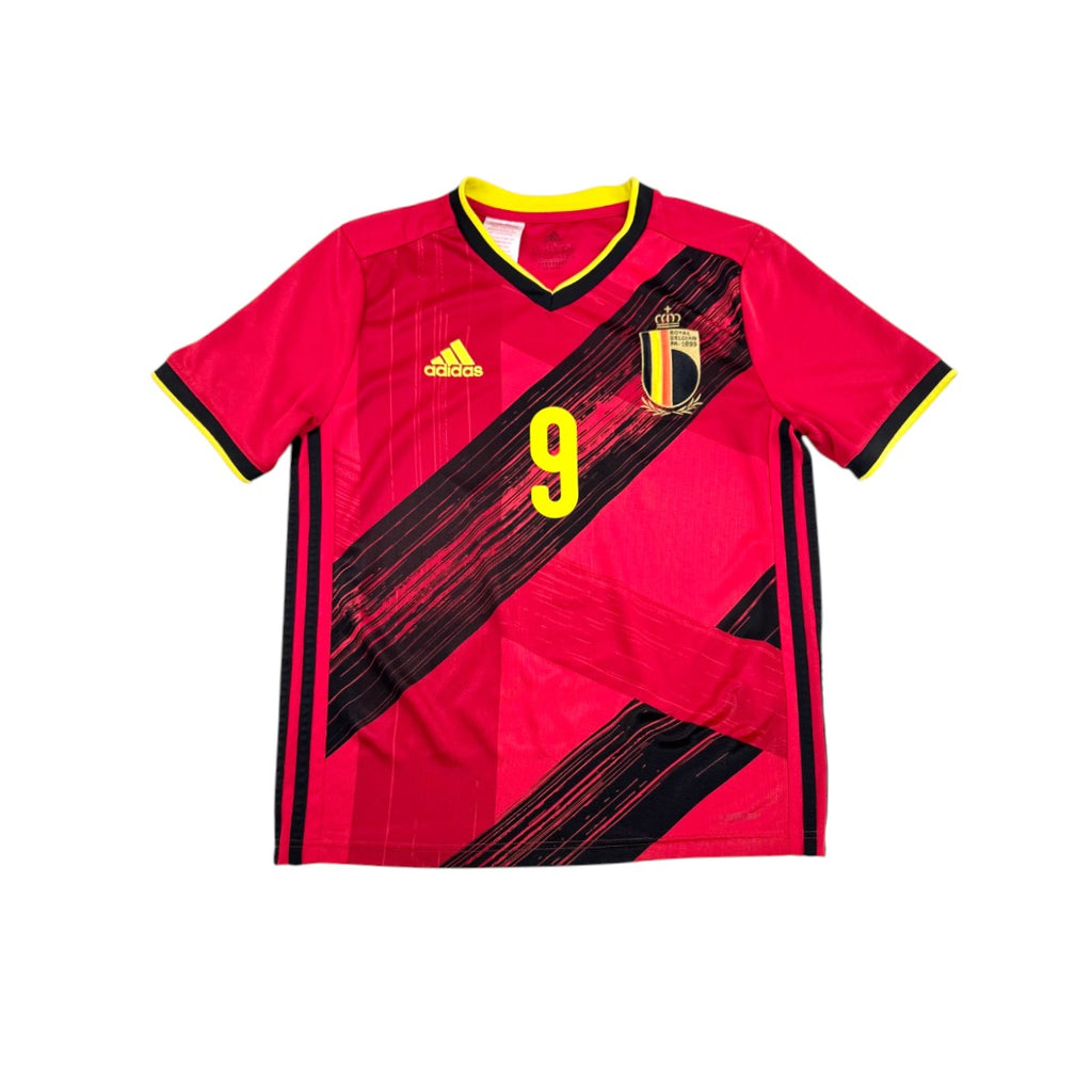 BELGIUM 2020/21 HOME SHIRT - #9 LUKAKU