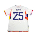 BELGIUM 2022/23 AWAY SHIRT - #25 DOKU 