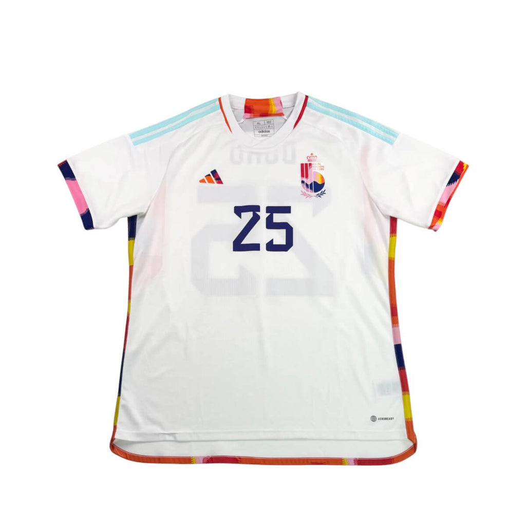 BELGIUM 2022/23 AWAY SHIRT - #25 DOKU 