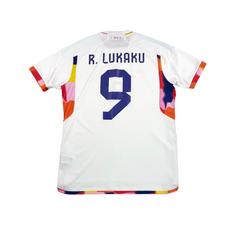 BELGIUM 2022/23 AWAY SHIRT - #9 LUKAKU