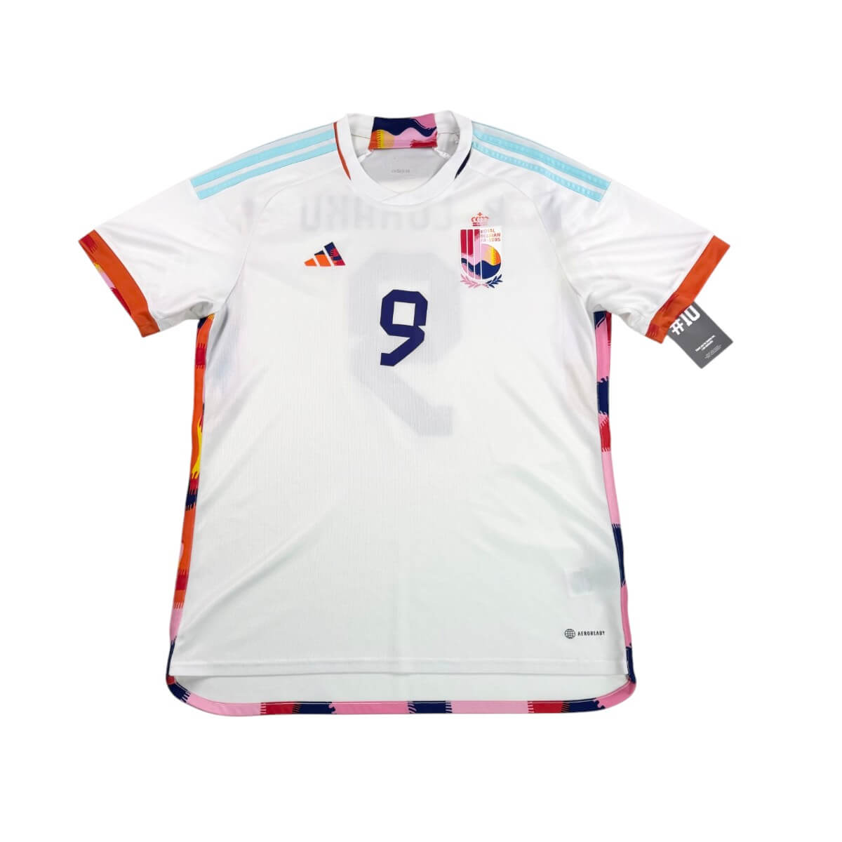 BELGIUM 2022/23 AWAY SHIRT - #9 LUKAKU