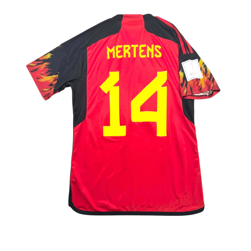 BELGIUM 2022/23 HOME SHIRT - #14 MERTENS 
