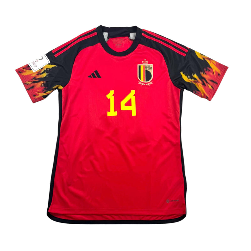 BELGIUM 2022/23 HOME SHIRT - #14 MERTENS