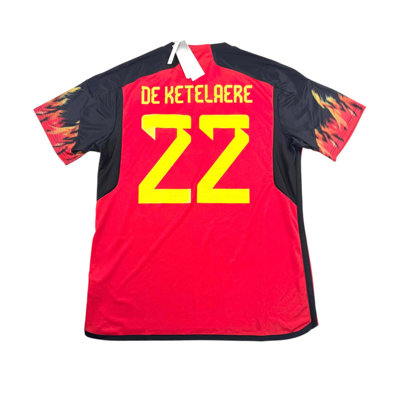 BELGIUM 2022/23 HOME SHIRT – #22 DE KETELAERE