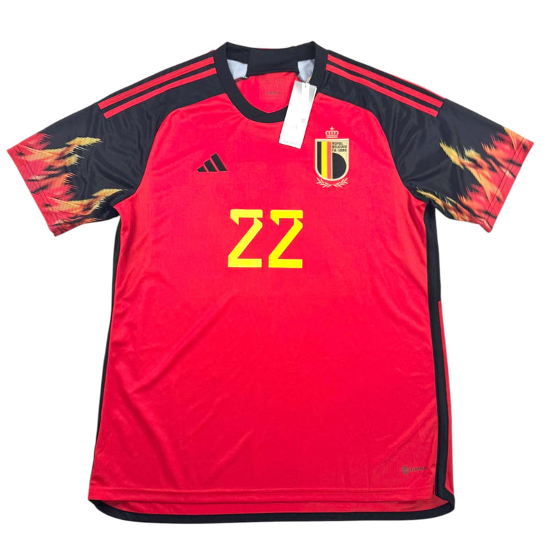BELGIUM 2022/23 HOME SHIRT – #22 DE KETELAERE