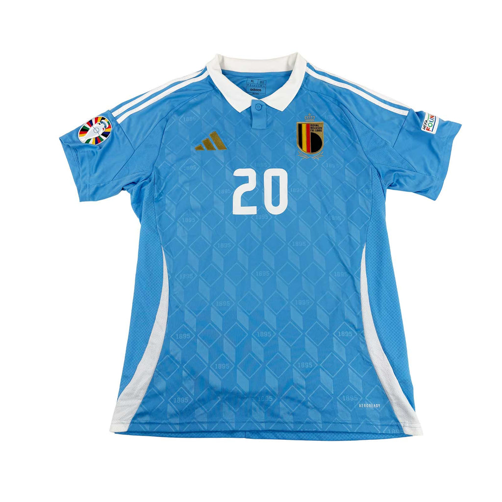 BELGIUM 2024/25 AWAY SHIRT - #20 OPENDA