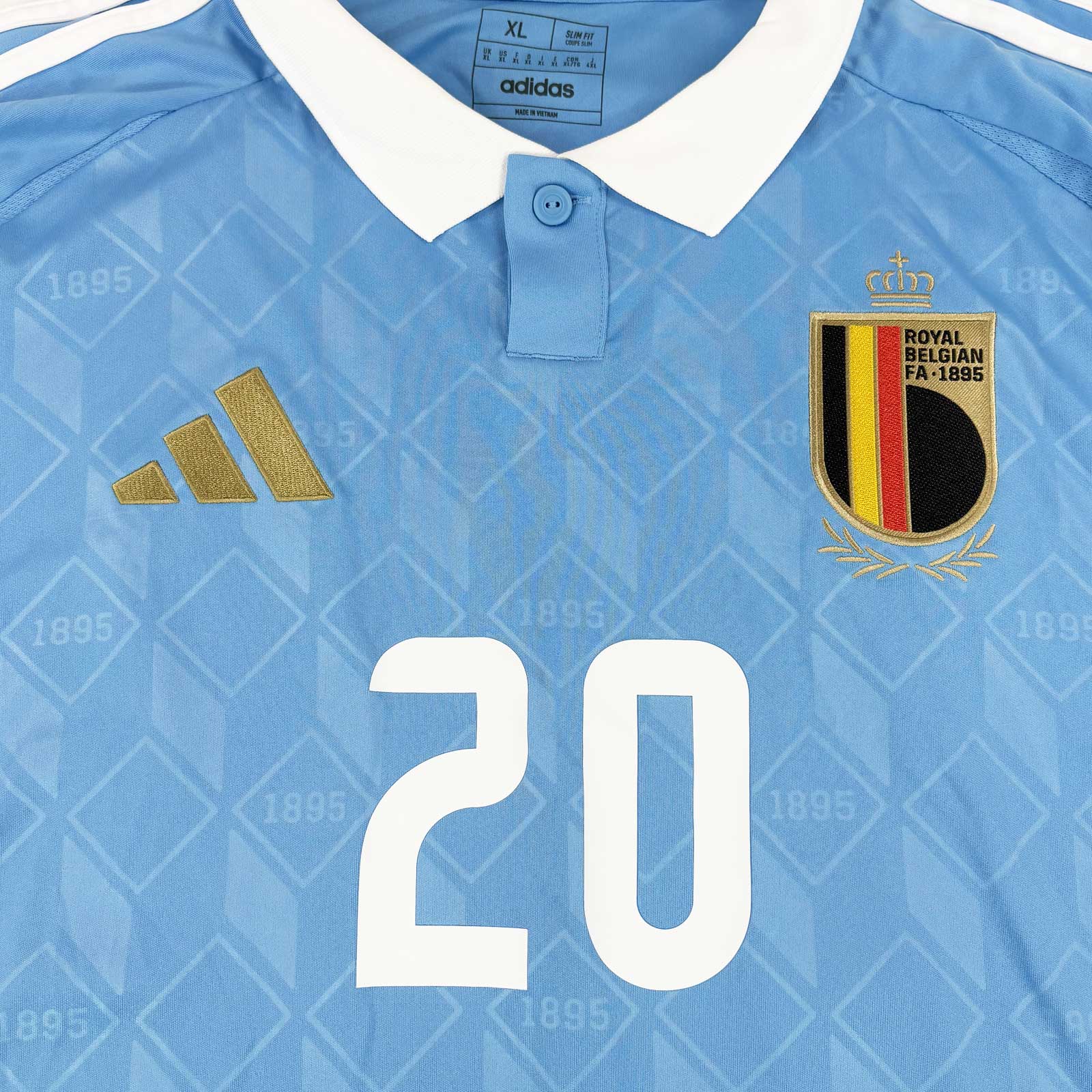 BELGIUM 2024/25 AWAY SHIRT - #20 OPENDA