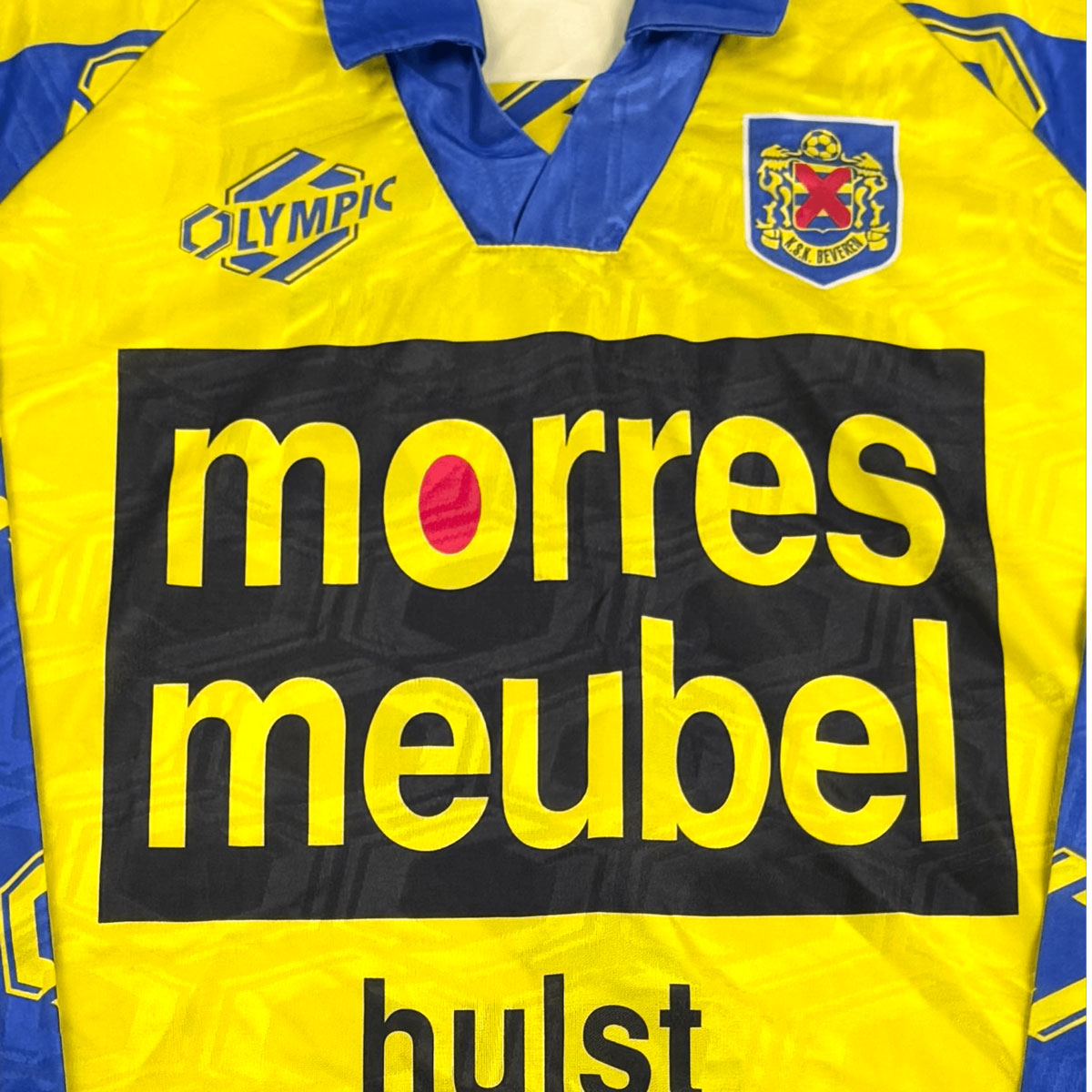 BEVEREN 1996/97 HOME SHIRT – MATCHWORN/ISSUED #2
