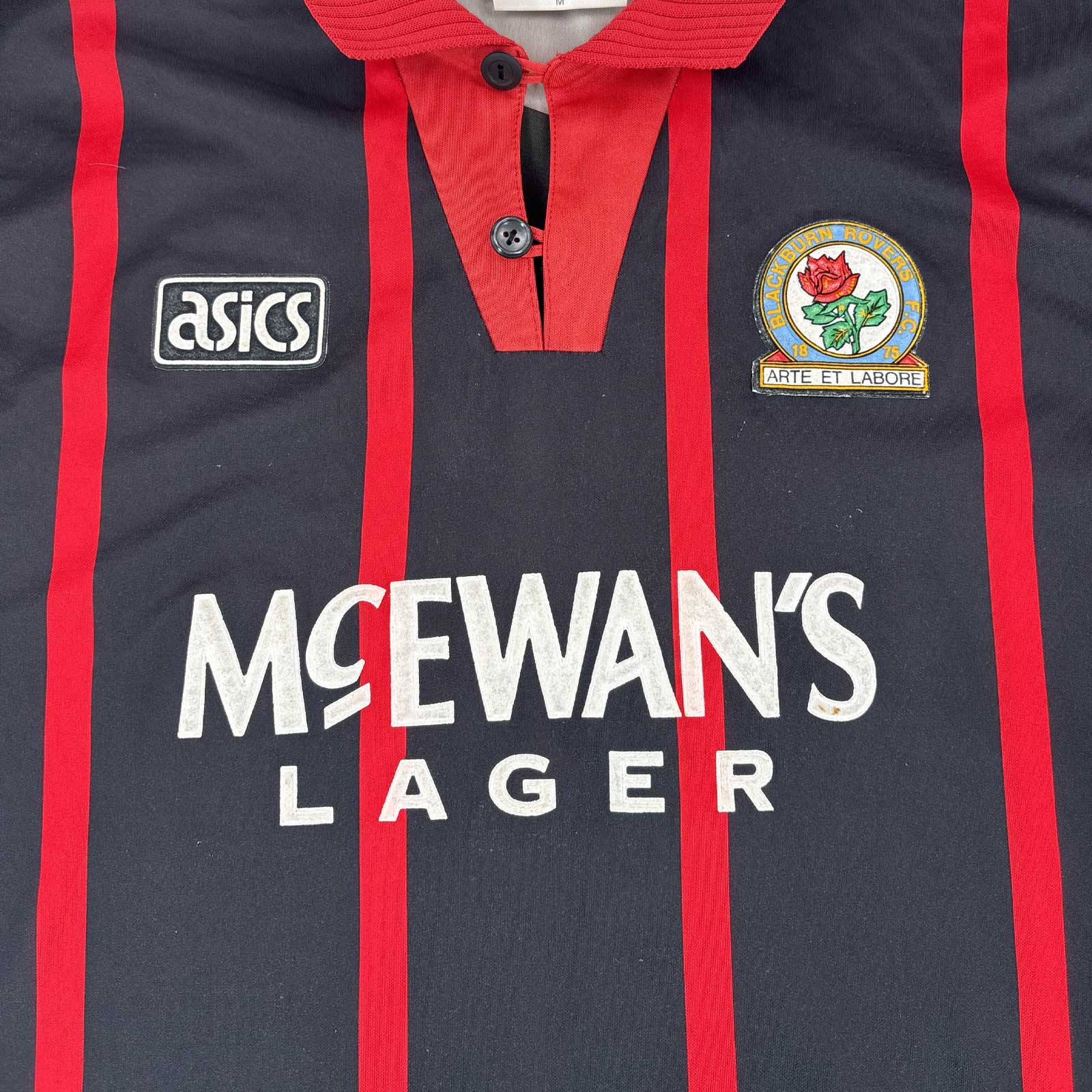 BLACKBURN ROVERS 1994/95 AWAY SHIRT - #9 SHEARER