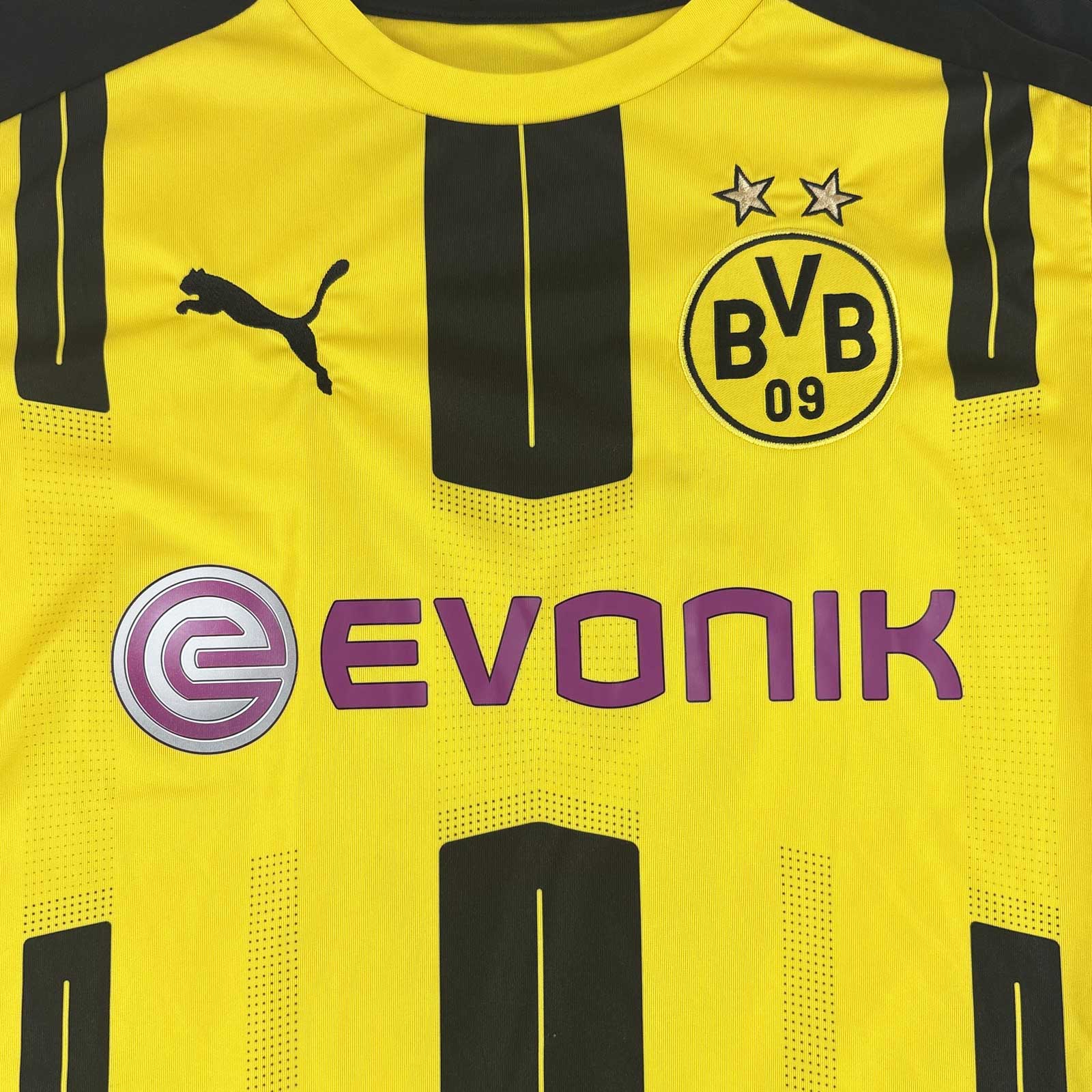 BORUSSIA DORTMUND 2016/17 HOME SHIRT - #17 AUBAMEYANG